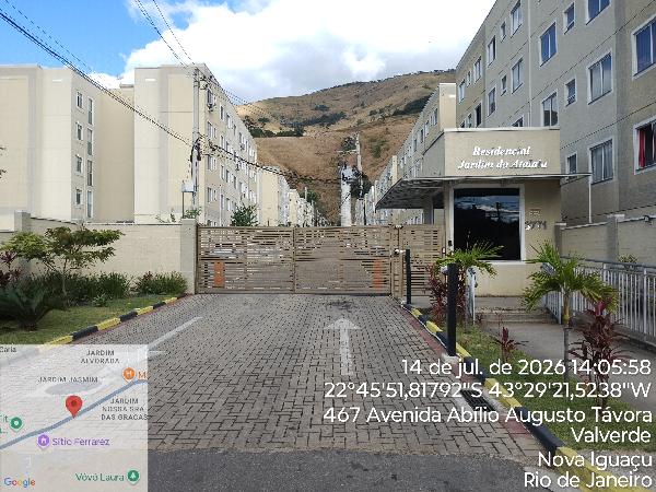 Apartamento em Nova Iguaçu, Cabucu, Avenida Abilio Augusto Tavora, N. 3771, Apto 401, Bl 15, RJ. Área: 40.83m2