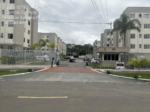 Apartamento em Rio de Janeiro, Campo Grande, Rua Projetada A, N. 311, Apto 405, Bl 02, RJ. Área: 41.07m2