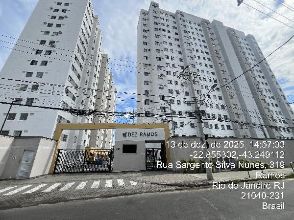 Apartamento em Rio de Janeiro, Ramos, Rua Sargento Silva Nunes, N. 250, Apto 610, Bl 02, RJ. Área: 40m2 Apartamento em Rio de Janeiro, Ramos, Rua Sargento Silva Nunes, N. 250, Apto 610, Bl 02, RJ. Área: 40m2