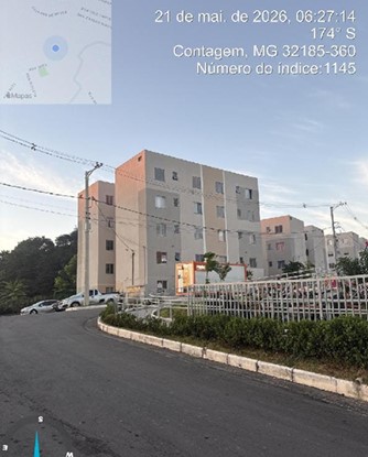 Apartamento em Contagem, Fazenda Bom Jesus, Rua Jose Soares Da Costa Neto, N. 295, Apto 404, Bl 15, MG. Área: 43.84m2