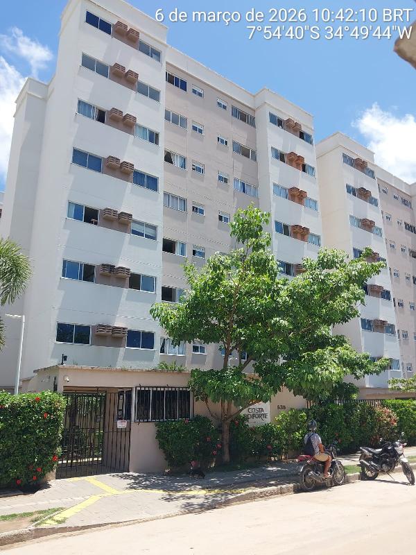 Apartamento em Paulista, Pau Amarelo, Rua Maria Dolores De Pinho Seabra, N. 636, Apto 604, Bl 03 Trr Forte Orange, PE. Área: 46m2