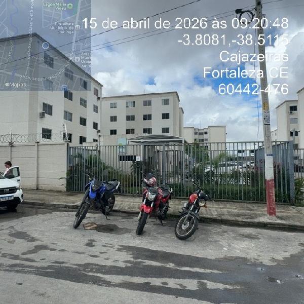 Apartamento em Fortaleza, Cajazeiras, Rua A, N. 255, Apto 101, Bl 12 Lt 02 Qd 02, CE. Área: 44.28m2 Apartamento em Fortaleza, Cajazeiras, Rua A, N. 255, Apto 101, Bl 12 Lt 02 Qd 02, CE. Área: 44.28m2