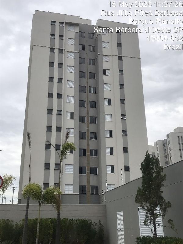 Apartamento em Santa Bárbara d'Oeste, Jardim Dos Manacas, Rua Vicente Paschoal, N. 310, Apto 1203, Torre 09, SP. Área: 52.7m2