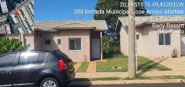 Casa em Bady Bassitt, Garden Rni, Estrada Municipal Bbs-325, N. 300, Cs 428, SP. Área: 42.93m2