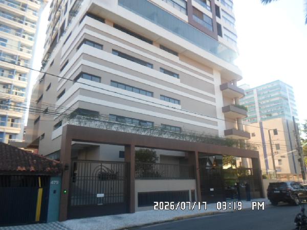 Apartamento em Praia Grande, Vila Oceanic, Rua Tiradentes, N. 507, Apto 82, 82 Esquina Rua Amazonas, SP. Área: 123.12m2
