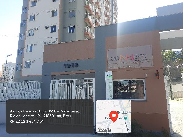 Apartamento em Rio de Janeiro, Bonsucesso, Avenida Dos Democraticos, N. 1913, Apto 105, Bl 02 Lt 01, RJ. Área: 53.66m2 Apartamento em Rio de Janeiro, Bonsucesso, Avenida Dos Democraticos, N. 1913, Apto 105, Bl 02 Lt 01, RJ. Área: 53.66m2