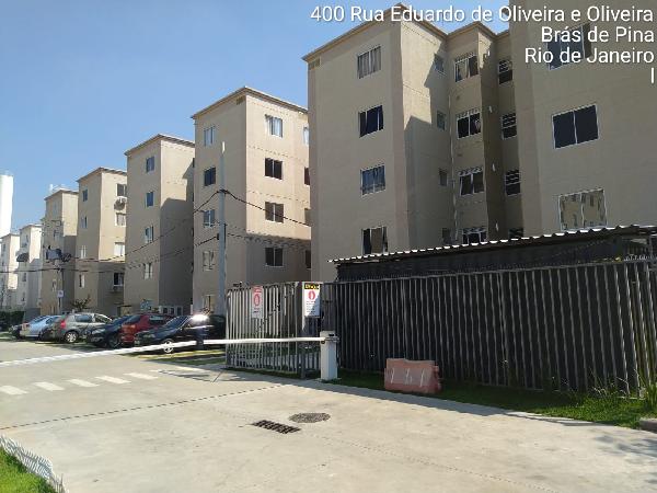 Apartamento em Rio de Janeiro, Bras De Pina, Avenida Marlene Cunha, N. 400, Apto 208, Bl 01, RJ. Área: 40m2 Apartamento em Rio de Janeiro, Bras De Pina, Avenida Marlene Cunha, N. 400, Apto 208, Bl 01, RJ. Área: 40m2
