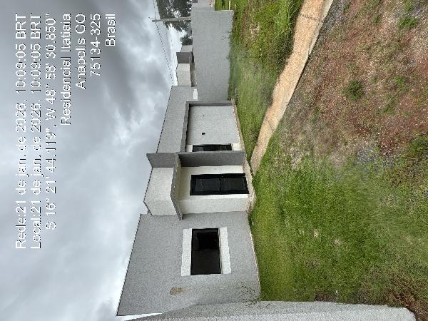 Casa em Anápolis, Residencial Itatiaia, Rua Vira Copos, N. 188, Casa 21, Qd 07, Gleba 03, GO. Área: 56.4m2