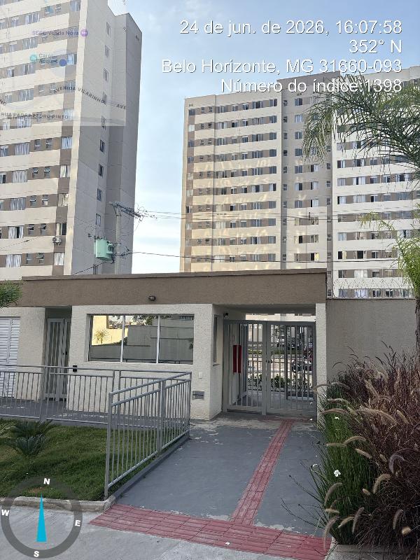 Apartamento em Belo Horizonte, Mantiqueira, Rua Jornalista Paulo Heneine, N. 95, Apto 1108, Lt 01 Quart 171  Bl 01  Vg 62, MG. Área: 43.26m2