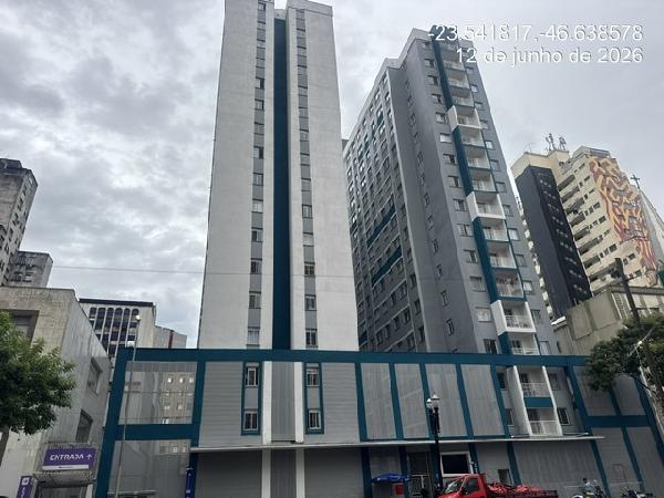 Apartamento em São Paulo, Campos Eliseos, Avenida Rio Branco, N. 82, Apto 911, Torre A 9 Pav Tipo B, SP. Área: 33.37m2