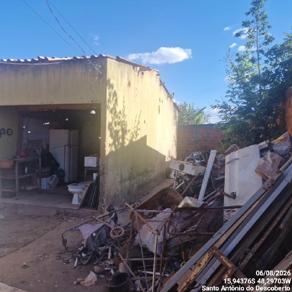Casa em Santo Antônio do Descoberto, Jardim Ana Beatriz I, Quadra 33, N. Sn, Lt 10a Rua 09, GO. Área: 52.97m2