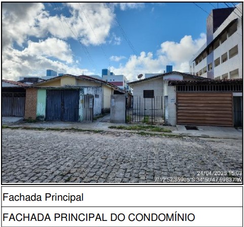 Casa em João Pessoa, Gramame, Rua Alcides Ribeiro Da Silva, N. 38, Cs 106, PB. Área: 96.13m2