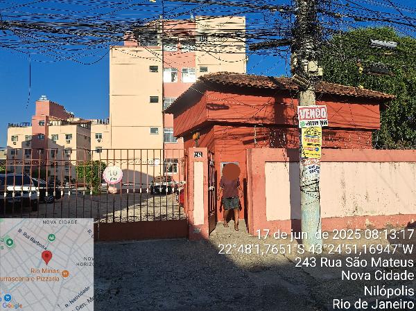Apartamento em Nilópolis, Nova Cidade, Rua Sao Mateus, N. 243, Apto 302, Bl 03, RJ. Área: 34.26m2