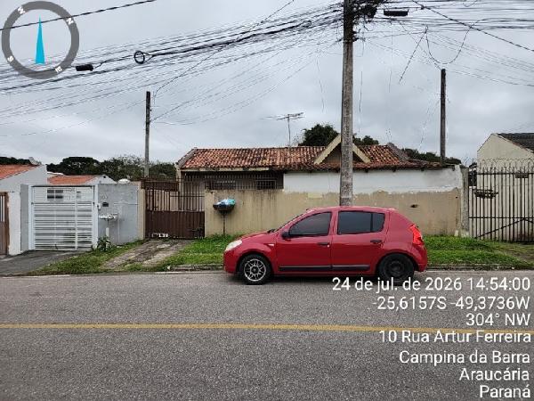 Casa em Araucária, Campina Da Barra, Rua Professora Maria Nassar Schaustek, N. 1154, Cs 01, PR. Área: 62.05m2