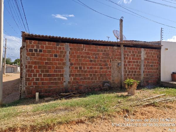 Casa em Açu, Janduis, Rua Projetada, N. 09, Lt 10 Qd 01, RN. Área: 50.4m2