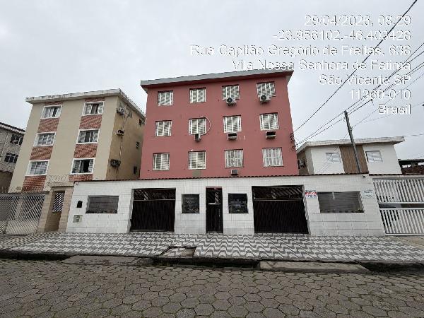 Apartamento em São Vicente, Parque Sao Vicente, Rua Capitao Gregorio De Freitas, N. 635, Apto 35,, SP. Área: 64.5m2