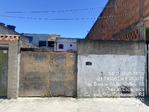 Casa em Campos dos Goytacazes, Parque Esplanada, Rua Doutor Walter Salles, N. 74, 74, RJ. Área: 69.54m2