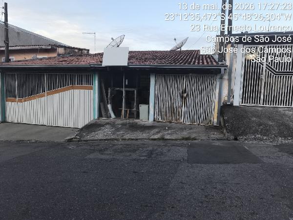 Casa em São José dos Campos, Campos De Sao Jose, Rua Ernesto Lourenco, N. 34, L 11 Qd 39, SP. Área: 57.22m2