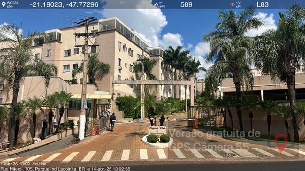 Apartamento em Ribeirão Preto, Parque Industrial Lagoinha, Rua Niteroi, N. 650, Apto 308, Bl 8, SP. Área: 46.27m2