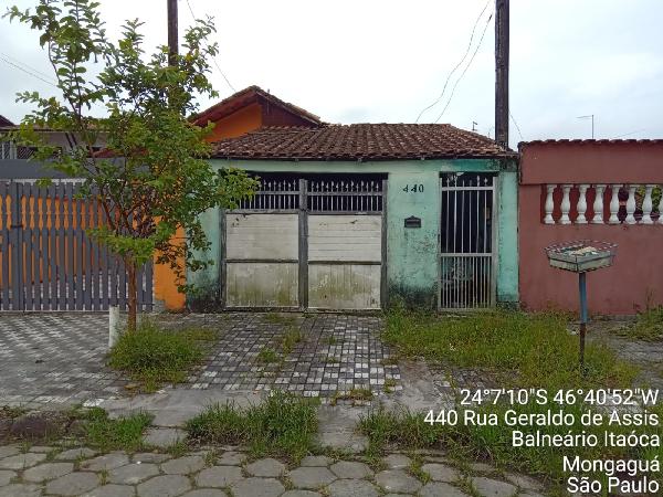 Casa em Mongaguá, Itaoca, Rua Geraldo De Assis, N. 440, Qd 55 Lt 11, SP. Área: 53.9m2