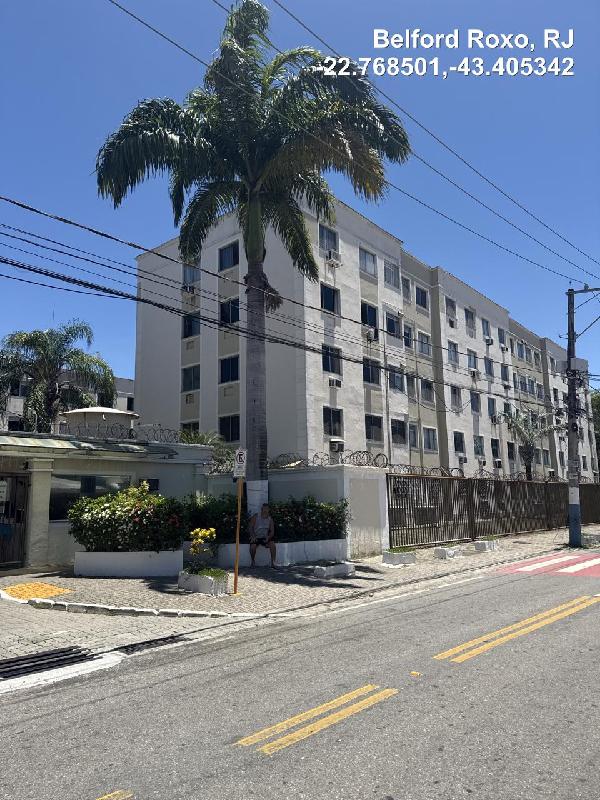Apartamento em Belford Roxo, Centro, Avenida Goncalves Gatto, N. 290, Apto 206, Bl 01, RJ. Área: 51.88m2