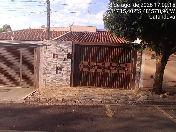 Casa em Catanduva, Parque Gloria Iv, Rua Serra Azul, N. 353, Lt 10 Qd G, SP. Área: 63.82m2