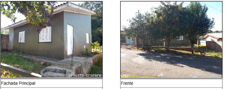 Casa em Passo Fundo, Vila Luiza, Rua Senador Lucio Bitencourt, N. 288, Setor 10, Qd 49, Lt 93, RS. Área: 58m2