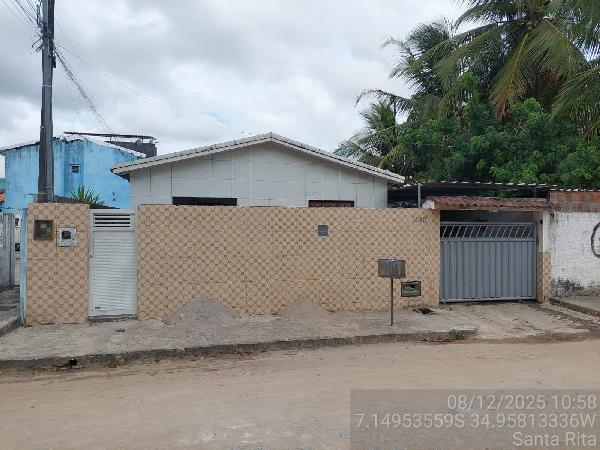 Casa em Santa Rita, Jardim Europa, Rua Maestro Pedro Dos Santos, N. 440, Cs B Lt Z-1 Qd 11-B, PB. Área: 61.26m2