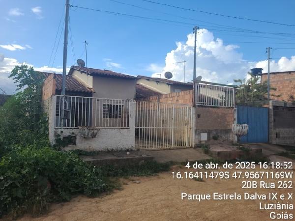 Casa em Luziânia, Parque Estrela Dalva X, Rua 262, N. Sn, Lt 07 Qd 520 Cs 02, GO. Área: 55.38m2