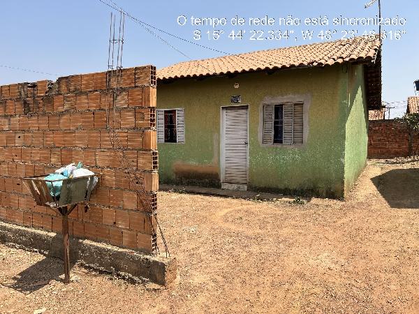 Casa em Cocalzinho de Goiás, Itamar Nobrega Ii, Rua 12, N. Sn, Qd 12, Lt 30, GO. Área: 51.12m2