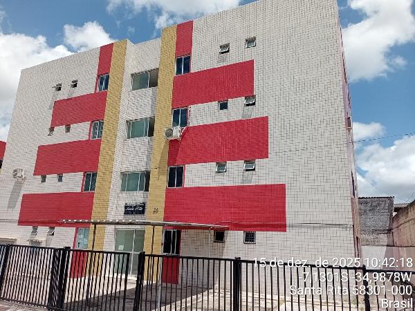 Apartamento em Santa Rita, Popular, Rua Doutor Pedrosa, N. 30, Apto 102, Bl1, PB. Área: 53.5m2