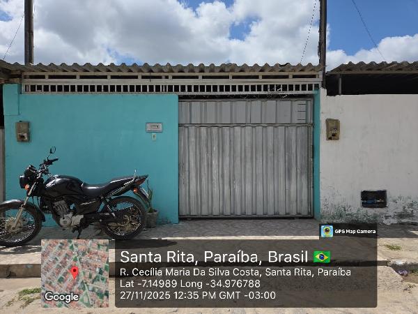 Casa em Santa Rita, Lot Plano De Vida, Rua Projetada 04, N. 92, Casa 101  Lote 257 Quadra 08, PB. Área: 50m2