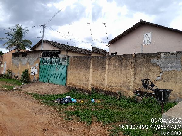 Casa em Luziânia, Jardim Zuleika, Rua Caconde, N. Sn, Cs 06, Lt 26, Qd 17, GO. Área: 53.61m2