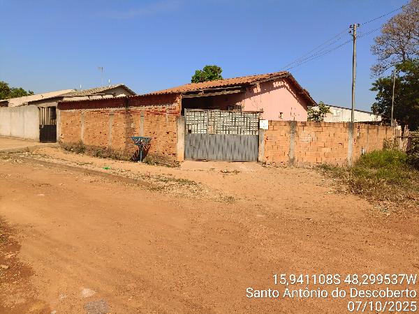 Casa em Santo Antônio do Descoberto, Jardim Ana Beatriz Ii, Quadra 59, N. Sn, Lt 19-A Rua 22 Esquina Com  Rua 09, GO. Área: 63.04m2