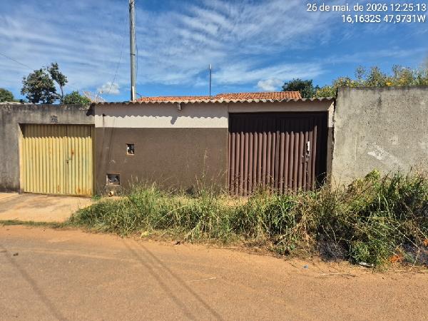 Casa em Luziânia, Parque Estrela Dalva X, Rua 327, N. Sn, Cs 02 Lt 14 Qd 446, GO. Área: 57.11m2