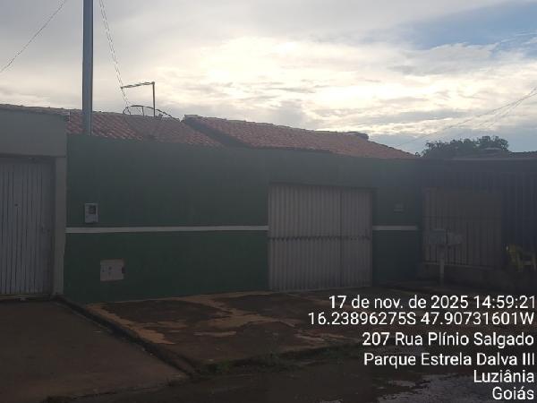 Casa em Luziânia, Parque Estrela Dalva Iii, Quadra 201, N. Sn, Cs 02 Lt 11 Rua Plinio Salgado, GO. Área: 57.98m2