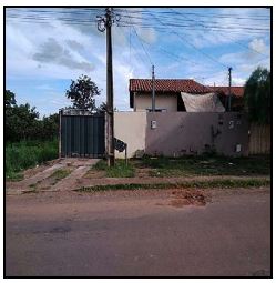 Casa em Luziânia, Jardim Sion, Quadra 24, N. 1, Cs 01 Lt 01-A - Av Sergio B Holanda, GO. Área: 53.4m2