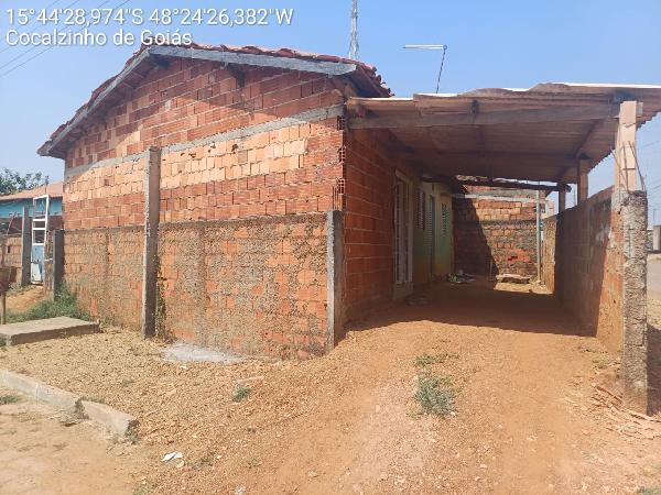 Casa em Cocalzinho de Goiás, Lot Girassol Residen, Rua Iii, N. Sn, Qd 02, Lt 01b, GO. Área: 47.5m2