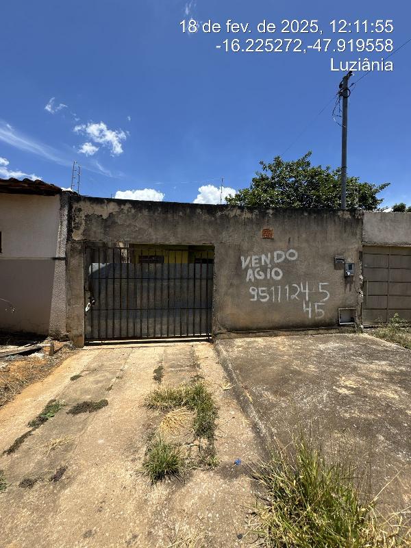 Casa em Luziânia, Parque Santa Fe, Quadra 82, N. Sn, Lt 02 Cs 01 Rua 12, GO. Área: 54.96m2