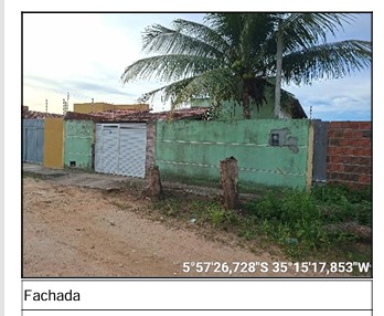 Casa em Parnamirim, Cajupiranga, Rua Campo Nativo, N. 44, Qd Qr 40,  Lt 08, Etapa 03, RN. Área: 66.61m2