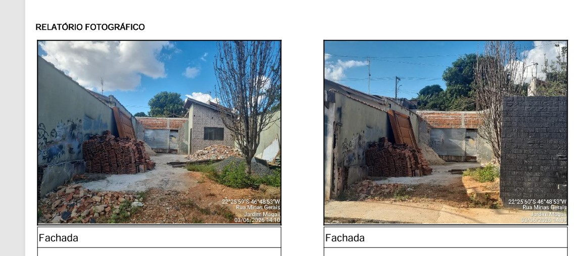 Casa em Itapira, Jardim Magali, Rua Minas Gerais, N. 144, Lt C, Jardim Ivonete, SP. Área: 41.38m2