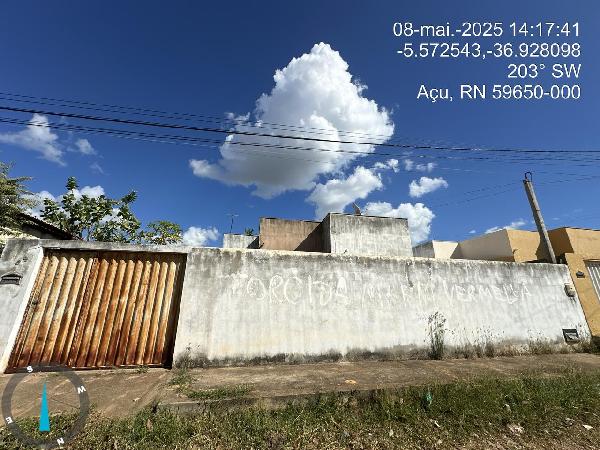 Casa em Açu, Janduis, Rua Vereador HortÊNcio Ferreira De Lima, N. 29,, RN. Área: 50m2