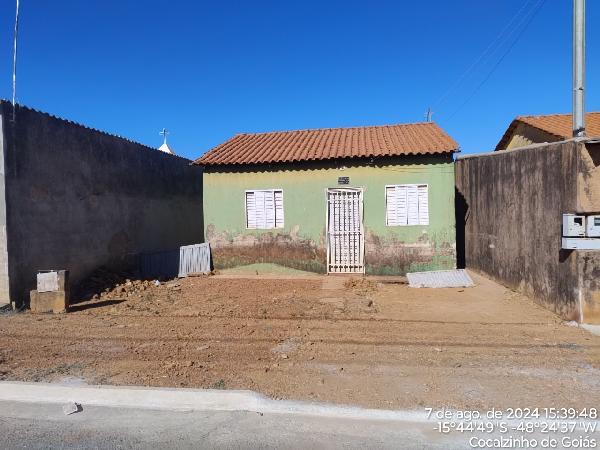 Casa em Cocalzinho de Goiás, Girassol Residencial, Qd 26, Rua Vi, N. S/N, Lt 34, Lot Girassol Residencial, GO. Área: 48.36m2