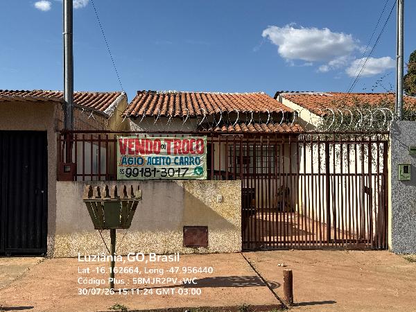 Casa em Luziânia, Parque Estrela Dalva Ix, Quadra Quadra 164, N. Sn, Lt 13 Rua 113 Cs 02, GO. Área: 54.61m2