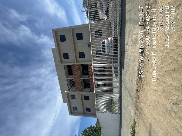Apartamento em João Pessoa, Gramame, Rua Joao Eufrazio Ribeiro, N. 10, Apto 202, 1º Andar, PB. Área: 58.32m2