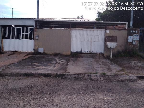 Casa em Santo Antônio do Descoberto, Jardim De Ala, Rua 07, N. Sn, Quadra 25 - Lote 14-A, GO. Área: 62.01m2