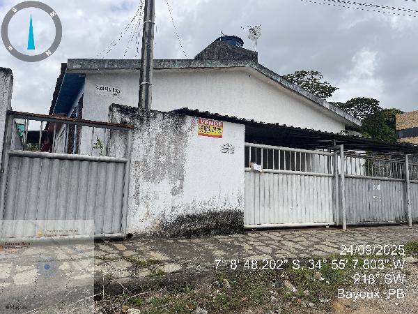 Casa em Bayeux, Comercial Norte, Rua Projetada 10 (Rua Nossa Senhora Aparecida), N. 94, Cs 02, PB. Área: 58.59m2