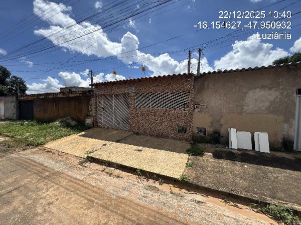 Casa em Luziânia, Parque Estrela Dalva Ix, Qd 87, N. Sn, Cs 01 Lt 16, GO. Área: 53.84m2