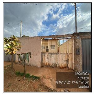Casa em Luziânia, Parque Estrela Dalva Ix, Rua 89, N. Sn, Cs 02, Lt 08, Qd 272, GO. Área: 55.12m2