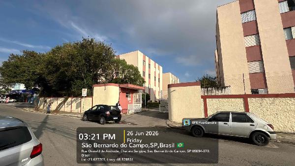 Apartamento em São Bernardo do Campo, Jordanopolis, Rua Luis Alonso Perez, N. 175, Apto 02, Chacara Sergipe, SP. Área: 50.51m2